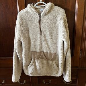 Old Navy Sherpa Quarter Zip Hoodie